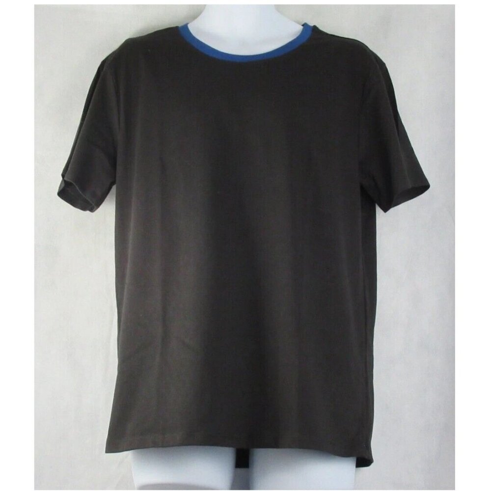 And Now This Young Men's Ringer Short-Sleeve T-Shirt, Black, XL